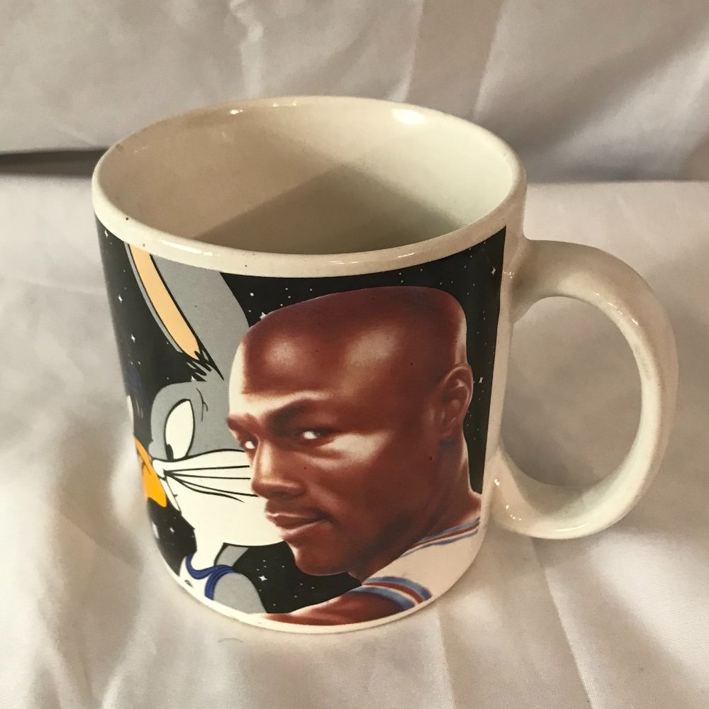 Jordan Space Jam 1996 Dishwasher/Microwave Safe Coffie Mug